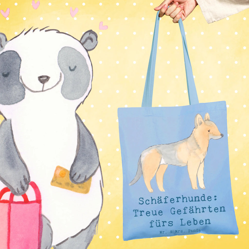 Tragetasche Schäferhund Gefährten Beuteltasche, Beutel, Einkaufstasche, Jutebeutel, Stoffbeutel, Tasche, Shopper, Umhängetasche, Strandtasche, Schultertasche, Stofftasche, Tragetasche, Badetasche, Jutetasche, Einkaufstüte, Laptoptasche, Hund, Hunderasse, Rassehund, Hundebesitzer, Geschenk, Tierfreund, Schenken, Welpe