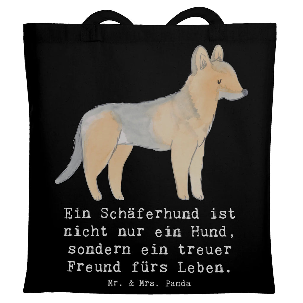 Tragetasche Schäferhund Freund Beuteltasche, Beutel, Einkaufstasche, Jutebeutel, Stoffbeutel, Tasche, Shopper, Umhängetasche, Strandtasche, Schultertasche, Stofftasche, Tragetasche, Badetasche, Jutetasche, Einkaufstüte, Laptoptasche, Hund, Hunderasse, Rassehund, Hundebesitzer, Geschenk, Tierfreund, Schenken, Welpe