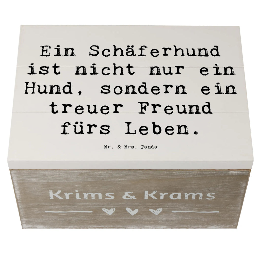 Holzkiste Spruch Schäferhund Freund Holzkiste, Kiste, Schatzkiste, Truhe, Schatulle, XXL, Erinnerungsbox, Erinnerungskiste, Dekokiste, Aufbewahrungsbox, Geschenkbox, Geschenkdose, Hund, Hunderasse, Rassehund, Hundebesitzer, Geschenk, Tierfreund, Schenken, Welpe