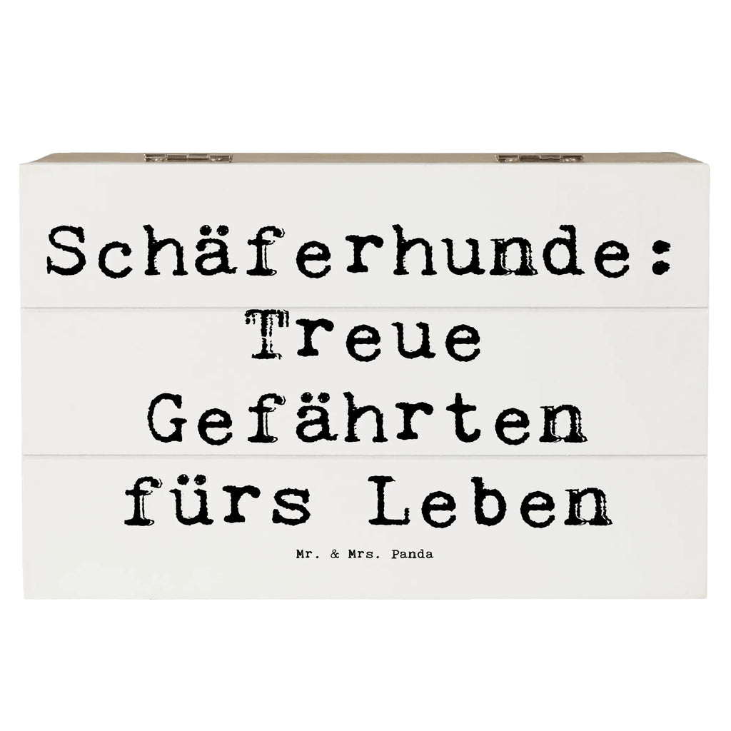 Holzkiste Spruch Schäferhund Gefährten Holzkiste, Kiste, Schatzkiste, Truhe, Schatulle, XXL, Erinnerungsbox, Erinnerungskiste, Dekokiste, Aufbewahrungsbox, Geschenkbox, Geschenkdose, Hund, Hunderasse, Rassehund, Hundebesitzer, Geschenk, Tierfreund, Schenken, Welpe