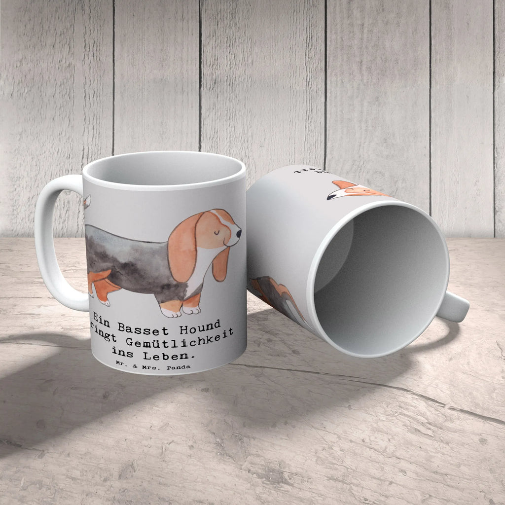 Tasse Basset Hound Gemütlichkeit Tasse, Kaffeetasse, Teetasse, Becher, Kaffeebecher, Teebecher, Keramiktasse, Porzellantasse, Büro Tasse, Geschenk Tasse, Tasse Sprüche, Tasse Motive, Kaffeetassen, Tasse bedrucken, Designer Tasse, Cappuccino Tassen, Schöne Teetassen, Hund, Hunderasse, Rassehund, Hundebesitzer, Geschenk, Tierfreund, Schenken, Welpe