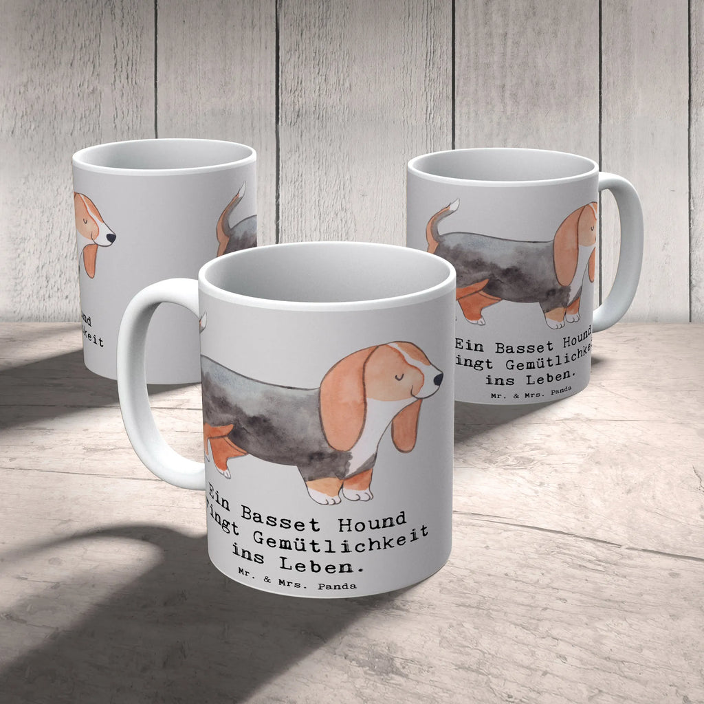 Tasse Basset Hound Gemütlichkeit Tasse, Kaffeetasse, Teetasse, Becher, Kaffeebecher, Teebecher, Keramiktasse, Porzellantasse, Büro Tasse, Geschenk Tasse, Tasse Sprüche, Tasse Motive, Kaffeetassen, Tasse bedrucken, Designer Tasse, Cappuccino Tassen, Schöne Teetassen, Hund, Hunderasse, Rassehund, Hundebesitzer, Geschenk, Tierfreund, Schenken, Welpe