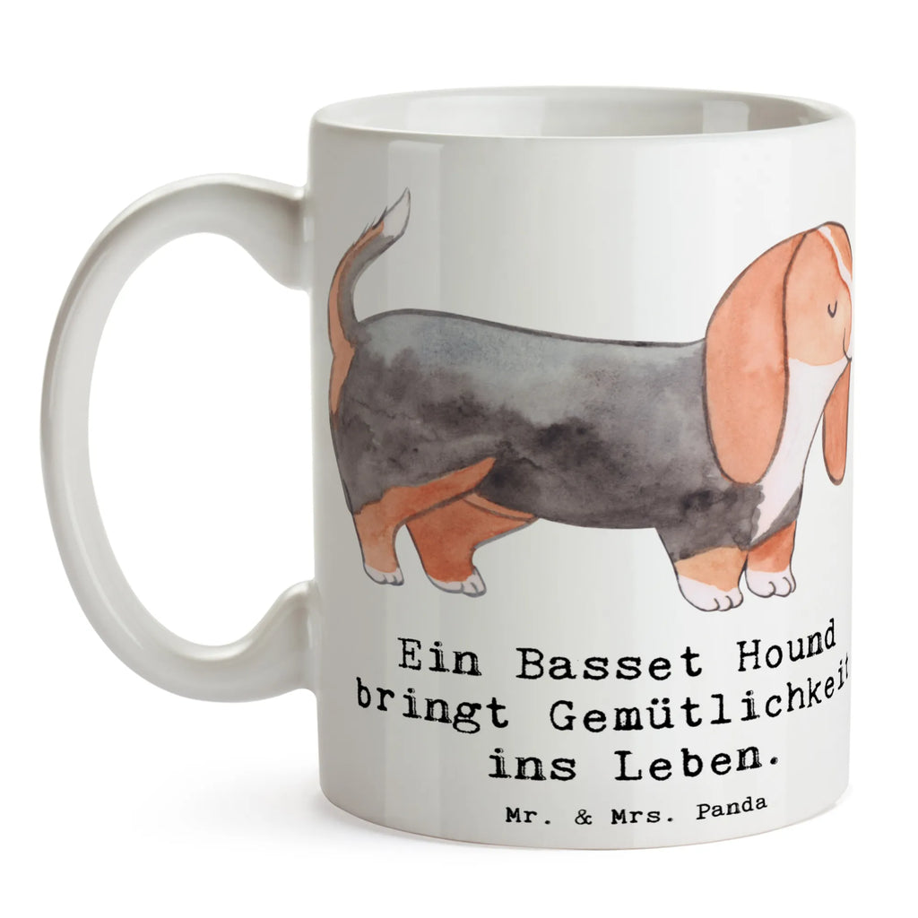 Tasse Basset Hound Gemütlichkeit Tasse, Kaffeetasse, Teetasse, Becher, Kaffeebecher, Teebecher, Keramiktasse, Porzellantasse, Büro Tasse, Geschenk Tasse, Tasse Sprüche, Tasse Motive, Kaffeetassen, Tasse bedrucken, Designer Tasse, Cappuccino Tassen, Schöne Teetassen, Hund, Hunderasse, Rassehund, Hundebesitzer, Geschenk, Tierfreund, Schenken, Welpe