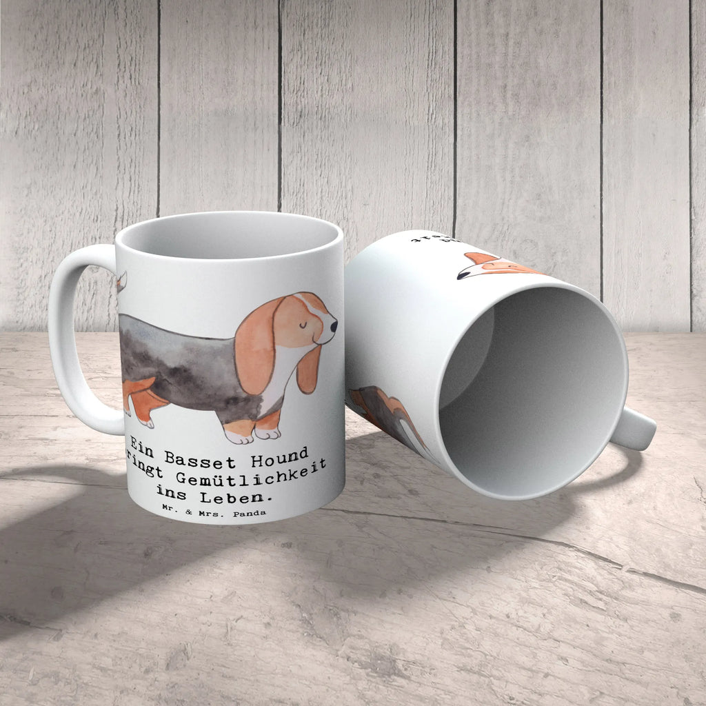 Tasse Basset Hound Gemütlichkeit Tasse, Kaffeetasse, Teetasse, Becher, Kaffeebecher, Teebecher, Keramiktasse, Porzellantasse, Büro Tasse, Geschenk Tasse, Tasse Sprüche, Tasse Motive, Kaffeetassen, Tasse bedrucken, Designer Tasse, Cappuccino Tassen, Schöne Teetassen, Hund, Hunderasse, Rassehund, Hundebesitzer, Geschenk, Tierfreund, Schenken, Welpe