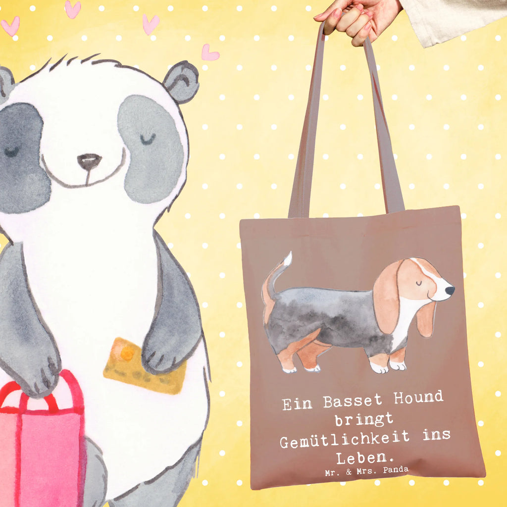 Tragetasche Basset Hound Gemütlichkeit Beuteltasche, Beutel, Einkaufstasche, Jutebeutel, Stoffbeutel, Tasche, Shopper, Umhängetasche, Strandtasche, Schultertasche, Stofftasche, Tragetasche, Badetasche, Jutetasche, Einkaufstüte, Laptoptasche, Hund, Hunderasse, Rassehund, Hundebesitzer, Geschenk, Tierfreund, Schenken, Welpe