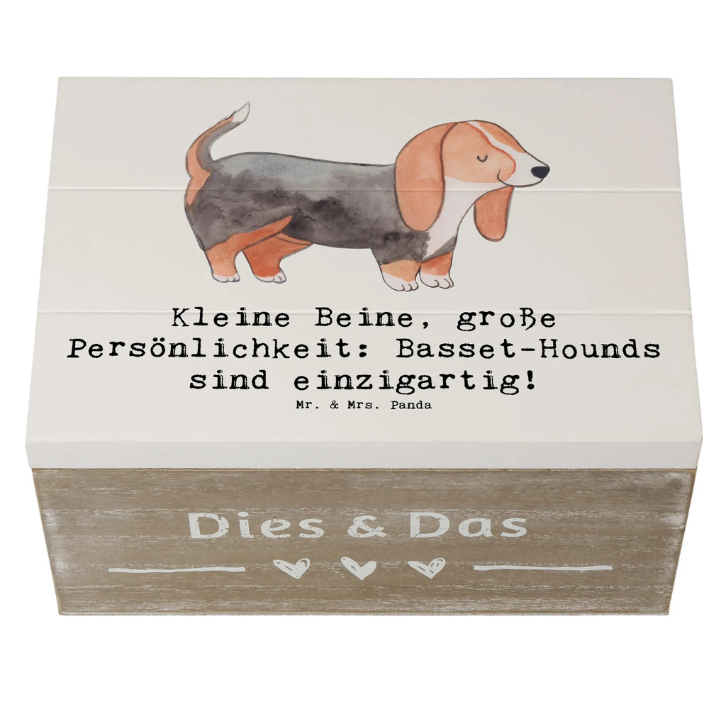 Holzkiste Basset Hound Persönlichkeit Holzkiste, Kiste, Schatzkiste, Truhe, Schatulle, XXL, Erinnerungsbox, Erinnerungskiste, Dekokiste, Aufbewahrungsbox, Geschenkbox, Geschenkdose, Hund, Hunderasse, Rassehund, Hundebesitzer, Geschenk, Tierfreund, Schenken, Welpe