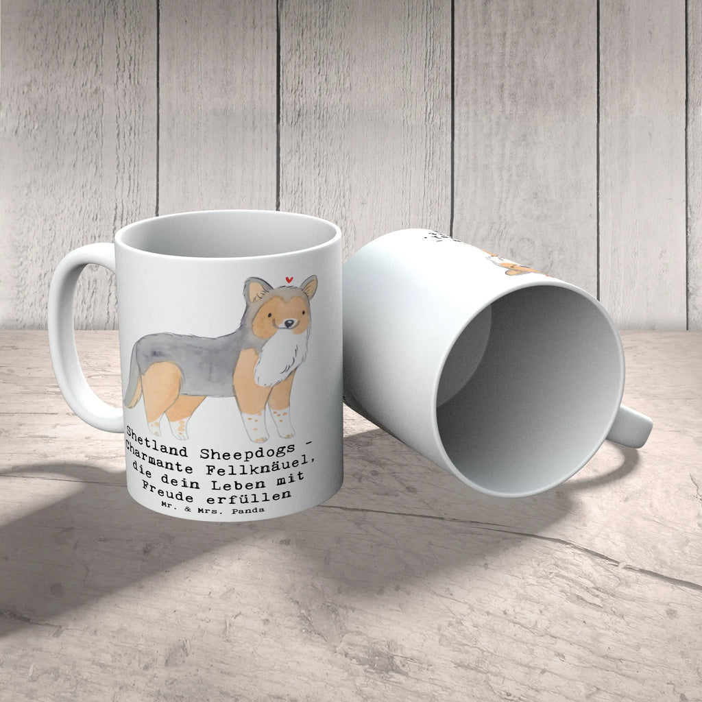 Tasse Shetland Sheepdog Glücksbringer Tasse, Kaffeetasse, Teetasse, Becher, Kaffeebecher, Teebecher, Keramiktasse, Porzellantasse, Büro Tasse, Geschenk Tasse, Tasse Sprüche, Tasse Motive, Kaffeetassen, Tasse bedrucken, Designer Tasse, Cappuccino Tassen, Schöne Teetassen, Hund, Hunderasse, Rassehund, Hundebesitzer, Geschenk, Tierfreund, Schenken, Welpe