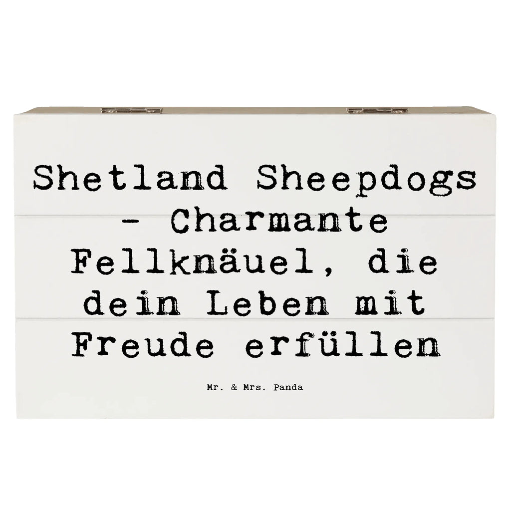 Holzkiste Spruch Shetland Sheepdog Glücksbringer Holzkiste, Kiste, Schatzkiste, Truhe, Schatulle, XXL, Erinnerungsbox, Erinnerungskiste, Dekokiste, Aufbewahrungsbox, Geschenkbox, Geschenkdose, Hund, Hunderasse, Rassehund, Hundebesitzer, Geschenk, Tierfreund, Schenken, Welpe