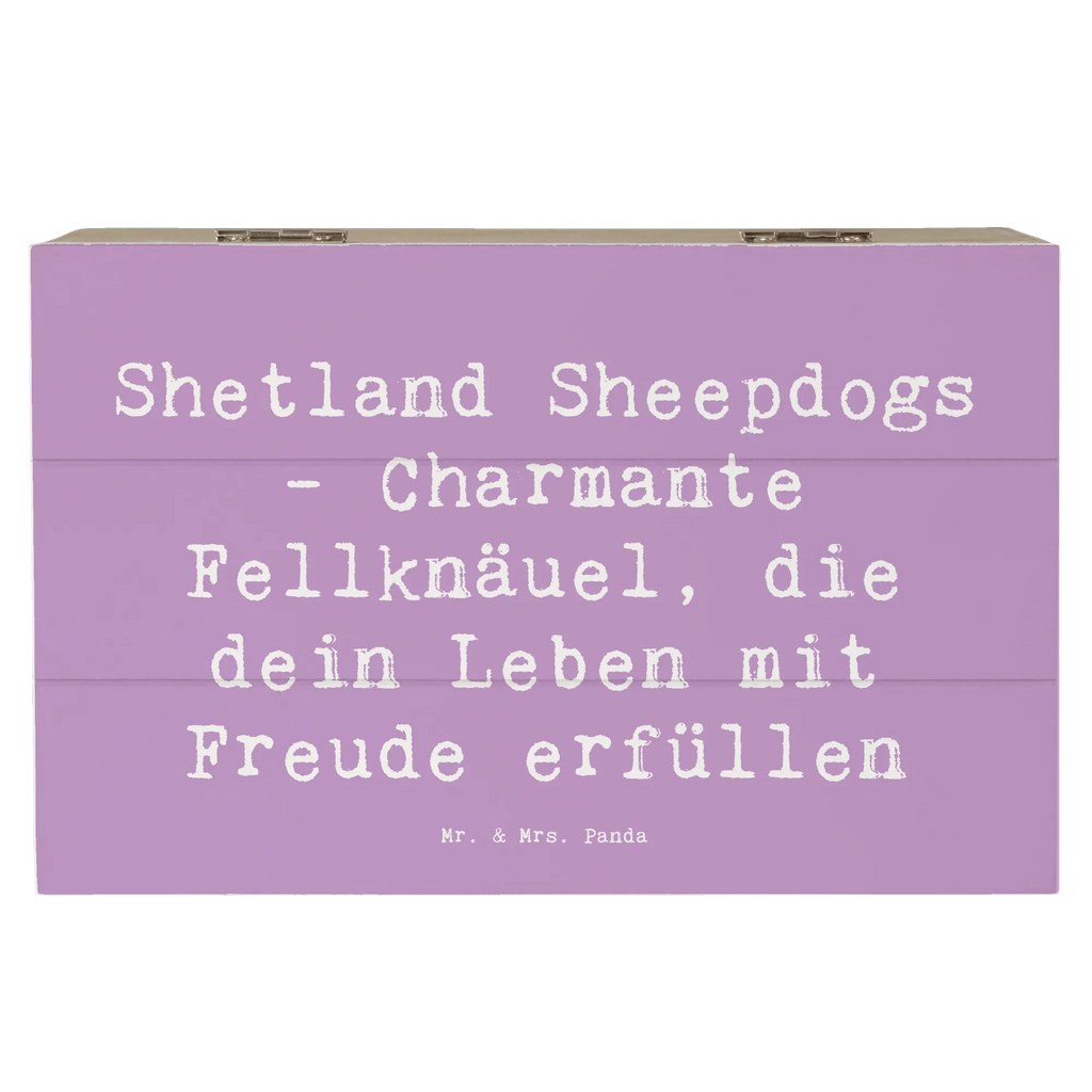 Holzkiste Spruch Shetland Sheepdog Glücksbringer Holzkiste, Kiste, Schatzkiste, Truhe, Schatulle, XXL, Erinnerungsbox, Erinnerungskiste, Dekokiste, Aufbewahrungsbox, Geschenkbox, Geschenkdose, Hund, Hunderasse, Rassehund, Hundebesitzer, Geschenk, Tierfreund, Schenken, Welpe