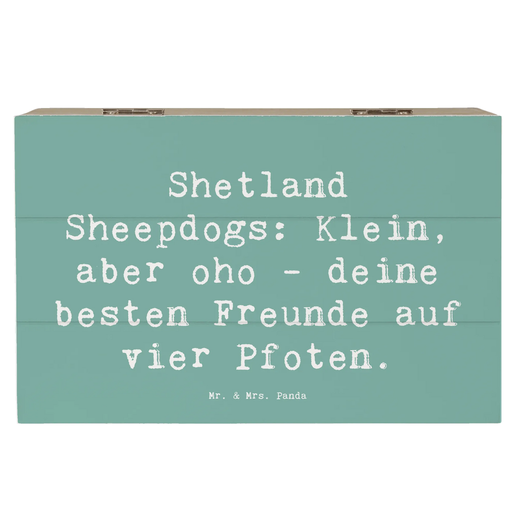 Holzkiste Spruch Shetland Sheepdog Freunde Holzkiste, Kiste, Schatzkiste, Truhe, Schatulle, XXL, Erinnerungsbox, Erinnerungskiste, Dekokiste, Aufbewahrungsbox, Geschenkbox, Geschenkdose, Hund, Hunderasse, Rassehund, Hundebesitzer, Geschenk, Tierfreund, Schenken, Welpe