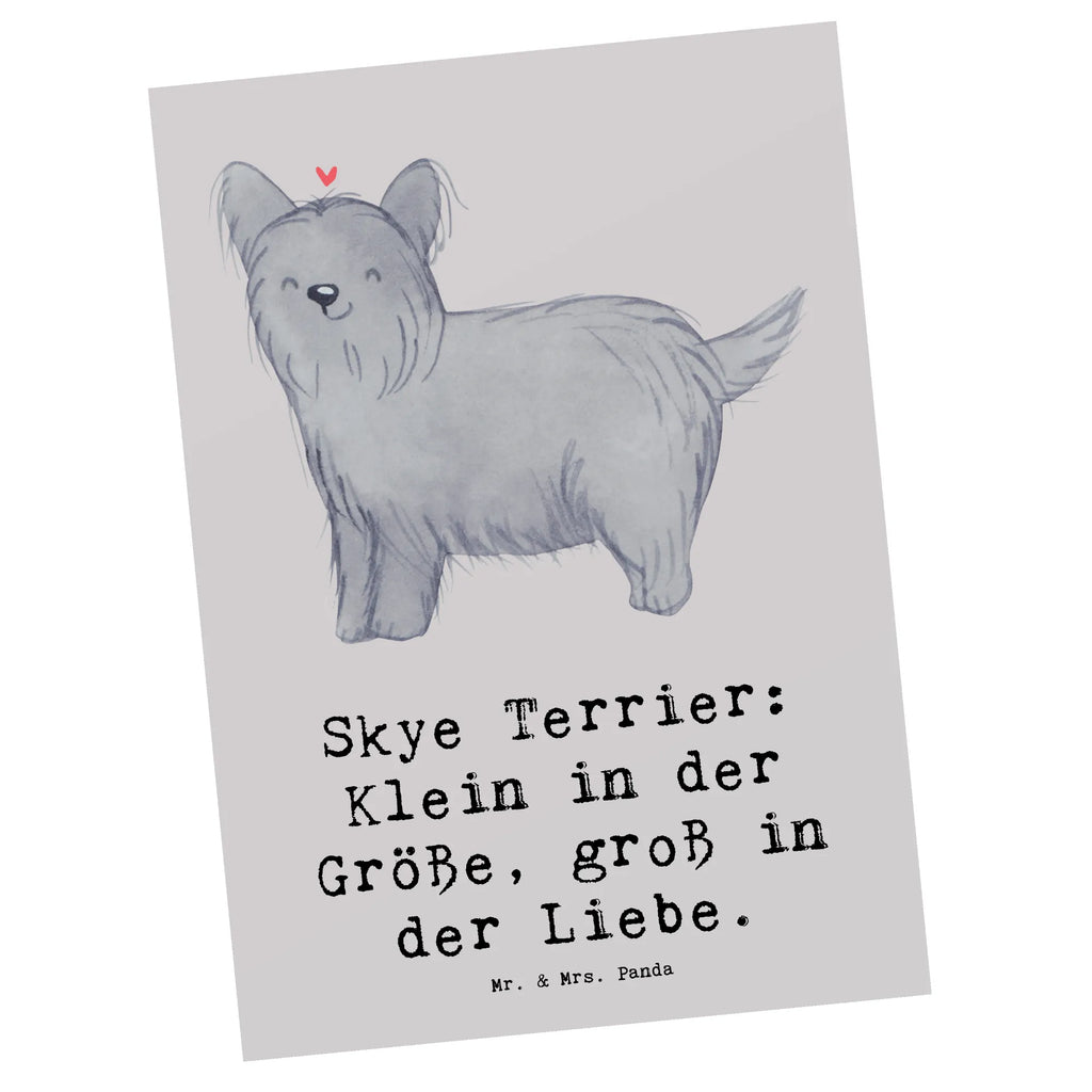 Postkarte Skye Terrier Liebe Postkarte, Karte, Geschenkkarte, Grußkarte, Einladung, Ansichtskarte, Geburtstagskarte, Einladungskarte, Dankeskarte, Ansichtskarten, Einladung Geburtstag, Einladungskarten Geburtstag, Hund, Hunderasse, Rassehund, Hundebesitzer, Geschenk, Tierfreund, Schenken, Welpe