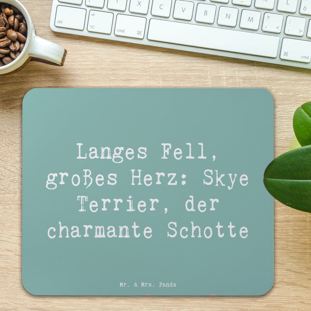 Mauspad Spruch Skye Terrier Mousepad, Computer zubehör, Büroausstattung, PC Zubehör, Arbeitszimmer, Mauspad, Einzigartiges Mauspad, Designer Mauspad, Mausunterlage, Mauspad Büro, Hund, Hunderasse, Rassehund, Hundebesitzer, Geschenk, Tierfreund, Schenken, Welpe