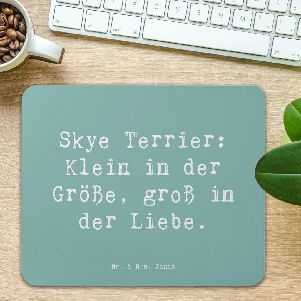 Mauspad Spruch Skye Terrier Liebe Mousepad, Computer zubehör, Büroausstattung, PC Zubehör, Arbeitszimmer, Mauspad, Einzigartiges Mauspad, Designer Mauspad, Mausunterlage, Mauspad Büro, Hund, Hunderasse, Rassehund, Hundebesitzer, Geschenk, Tierfreund, Schenken, Welpe