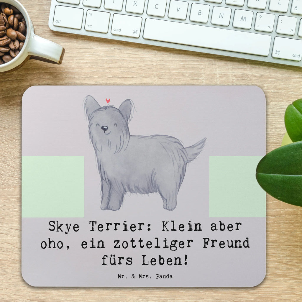 Mauspad Skye Terrier Freund Mousepad, Computer zubehör, Büroausstattung, PC Zubehör, Arbeitszimmer, Mauspad, Einzigartiges Mauspad, Designer Mauspad, Mausunterlage, Mauspad Büro, Hund, Hunderasse, Rassehund, Hundebesitzer, Geschenk, Tierfreund, Schenken, Welpe