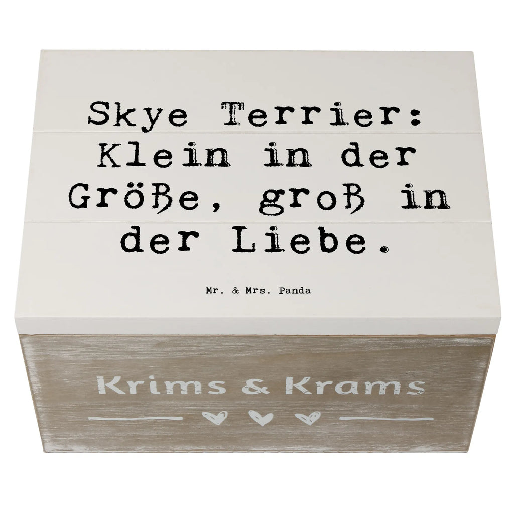 Holzkiste Spruch Skye Terrier Liebe Holzkiste, Kiste, Schatzkiste, Truhe, Schatulle, XXL, Erinnerungsbox, Erinnerungskiste, Dekokiste, Aufbewahrungsbox, Geschenkbox, Geschenkdose, Hund, Hunderasse, Rassehund, Hundebesitzer, Geschenk, Tierfreund, Schenken, Welpe