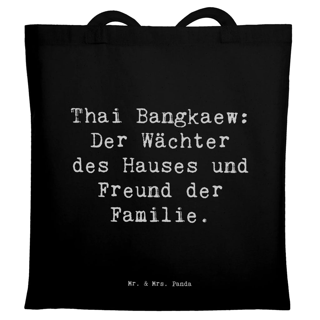 Tragetasche Spruch Thai Bangkaew Wächter Beuteltasche, Beutel, Einkaufstasche, Jutebeutel, Stoffbeutel, Tasche, Shopper, Umhängetasche, Strandtasche, Schultertasche, Stofftasche, Tragetasche, Badetasche, Jutetasche, Einkaufstüte, Laptoptasche, Hund, Hunderasse, Rassehund, Hundebesitzer, Geschenk, Tierfreund, Schenken, Welpe