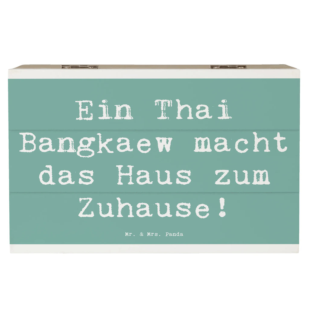 Holzkiste Spruch Thai Bangkaew Zuhause Holzkiste, Kiste, Schatzkiste, Truhe, Schatulle, XXL, Erinnerungsbox, Erinnerungskiste, Dekokiste, Aufbewahrungsbox, Geschenkbox, Geschenkdose, Hund, Hunderasse, Rassehund, Hundebesitzer, Geschenk, Tierfreund, Schenken, Welpe