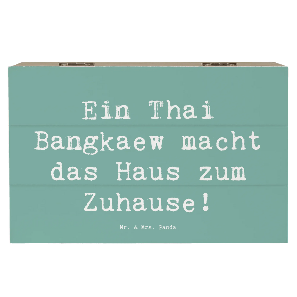 Holzkiste Spruch Thai Bangkaew Zuhause Holzkiste, Kiste, Schatzkiste, Truhe, Schatulle, XXL, Erinnerungsbox, Erinnerungskiste, Dekokiste, Aufbewahrungsbox, Geschenkbox, Geschenkdose, Hund, Hunderasse, Rassehund, Hundebesitzer, Geschenk, Tierfreund, Schenken, Welpe