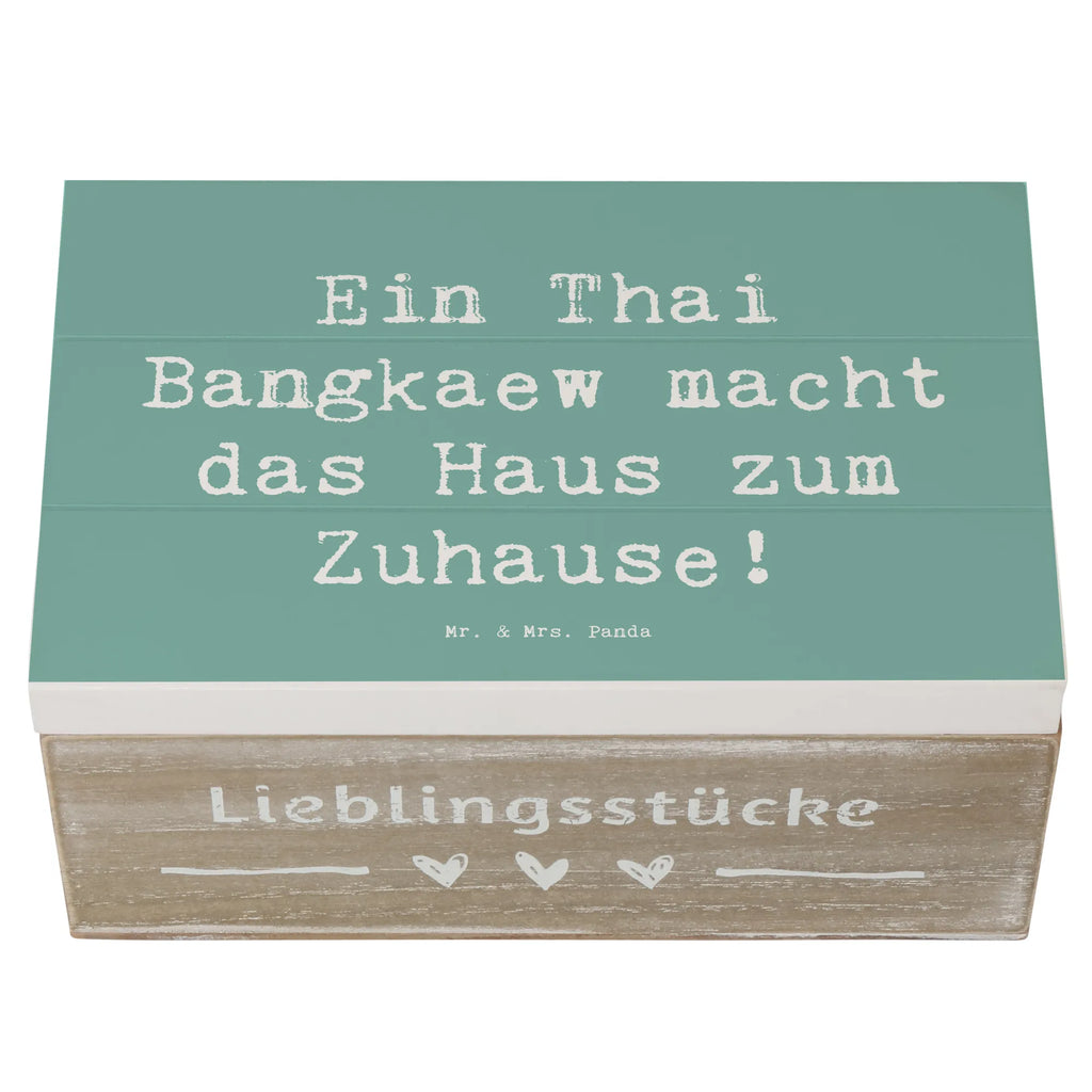 Holzkiste Spruch Thai Bangkaew Zuhause Holzkiste, Kiste, Schatzkiste, Truhe, Schatulle, XXL, Erinnerungsbox, Erinnerungskiste, Dekokiste, Aufbewahrungsbox, Geschenkbox, Geschenkdose, Hund, Hunderasse, Rassehund, Hundebesitzer, Geschenk, Tierfreund, Schenken, Welpe