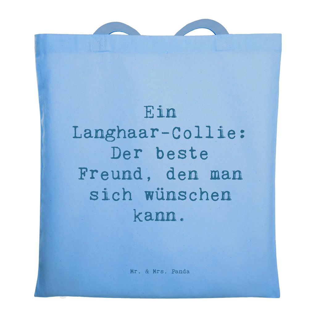 Tragetasche Spruch Langhaar Collie Freund Beuteltasche, Beutel, Einkaufstasche, Jutebeutel, Stoffbeutel, Tasche, Shopper, Umhängetasche, Strandtasche, Schultertasche, Stofftasche, Tragetasche, Badetasche, Jutetasche, Einkaufstüte, Laptoptasche, Hund, Hunderasse, Rassehund, Hundebesitzer, Geschenk, Tierfreund, Schenken, Welpe