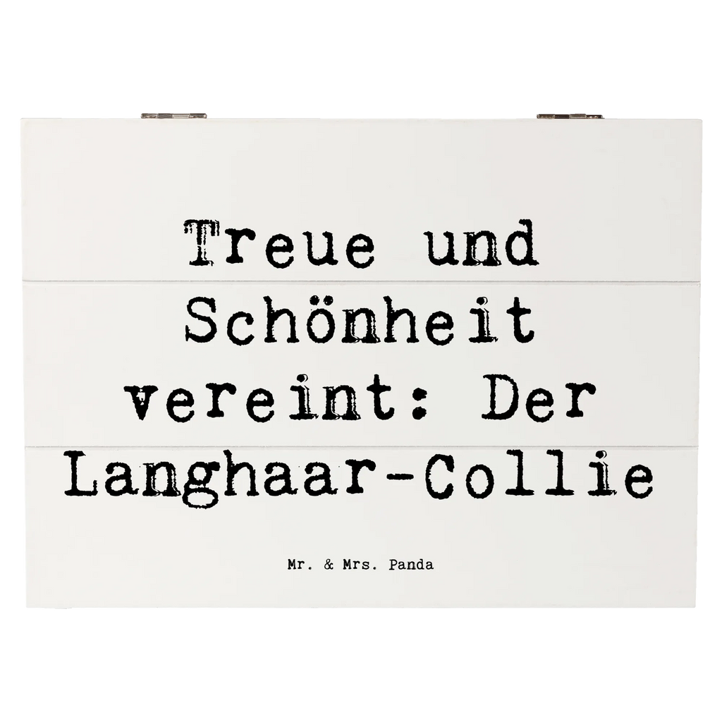 Holzkiste Spruch Langhaar Collie Holzkiste, Kiste, Schatzkiste, Truhe, Schatulle, XXL, Erinnerungsbox, Erinnerungskiste, Dekokiste, Aufbewahrungsbox, Geschenkbox, Geschenkdose, Hund, Hunderasse, Rassehund, Hundebesitzer, Geschenk, Tierfreund, Schenken, Welpe