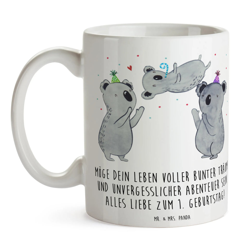 Tasse Alles Liebe zum 1. Geburtstag Tasse, Kaffeetasse, Teetasse, Becher, Kaffeebecher, Teebecher, Keramiktasse, Porzellantasse, Büro Tasse, Geschenk Tasse, Tasse Sprüche, Tasse Motive, Kaffeetassen, Tasse bedrucken, Designer Tasse, Cappuccino Tassen, Schöne Teetassen, Geburtstag, Geburtstagsgeschenk, Geschenk