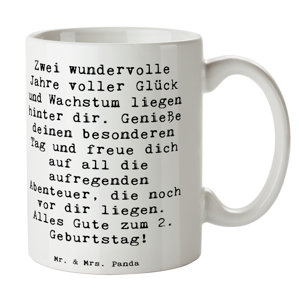 Tasse Spruch 2. Geburtstag Tasse, Kaffeetasse, Teetasse, Becher, Kaffeebecher, Teebecher, Keramiktasse, Porzellantasse, Büro Tasse, Geschenk Tasse, Tasse Sprüche, Tasse Motive, Kaffeetassen, Tasse bedrucken, Designer Tasse, Cappuccino Tassen, Schöne Teetassen, Geburtstag, Geburtstagsgeschenk, Geschenk