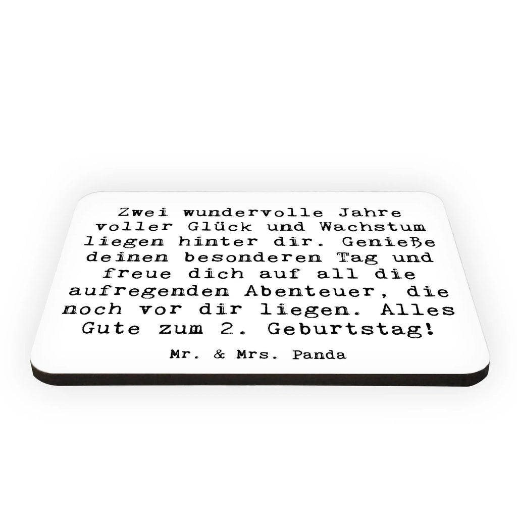 Magnet Spruch 2. Geburtstag Kühlschrankmagnet, Pinnwandmagnet, Souvenir Magnet, Motivmagnete, Dekomagnet, Whiteboard Magnet, Notiz Magnet, Kühlschrank Dekoration, Geburtstag, Geburtstagsgeschenk, Geschenk