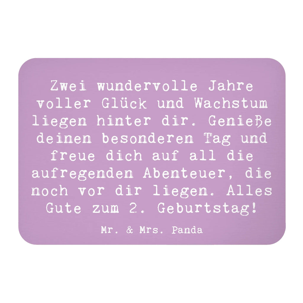 Magnet Spruch 2. Geburtstag Kühlschrankmagnet, Pinnwandmagnet, Souvenir Magnet, Motivmagnete, Dekomagnet, Whiteboard Magnet, Notiz Magnet, Kühlschrank Dekoration, Geburtstag, Geburtstagsgeschenk, Geschenk