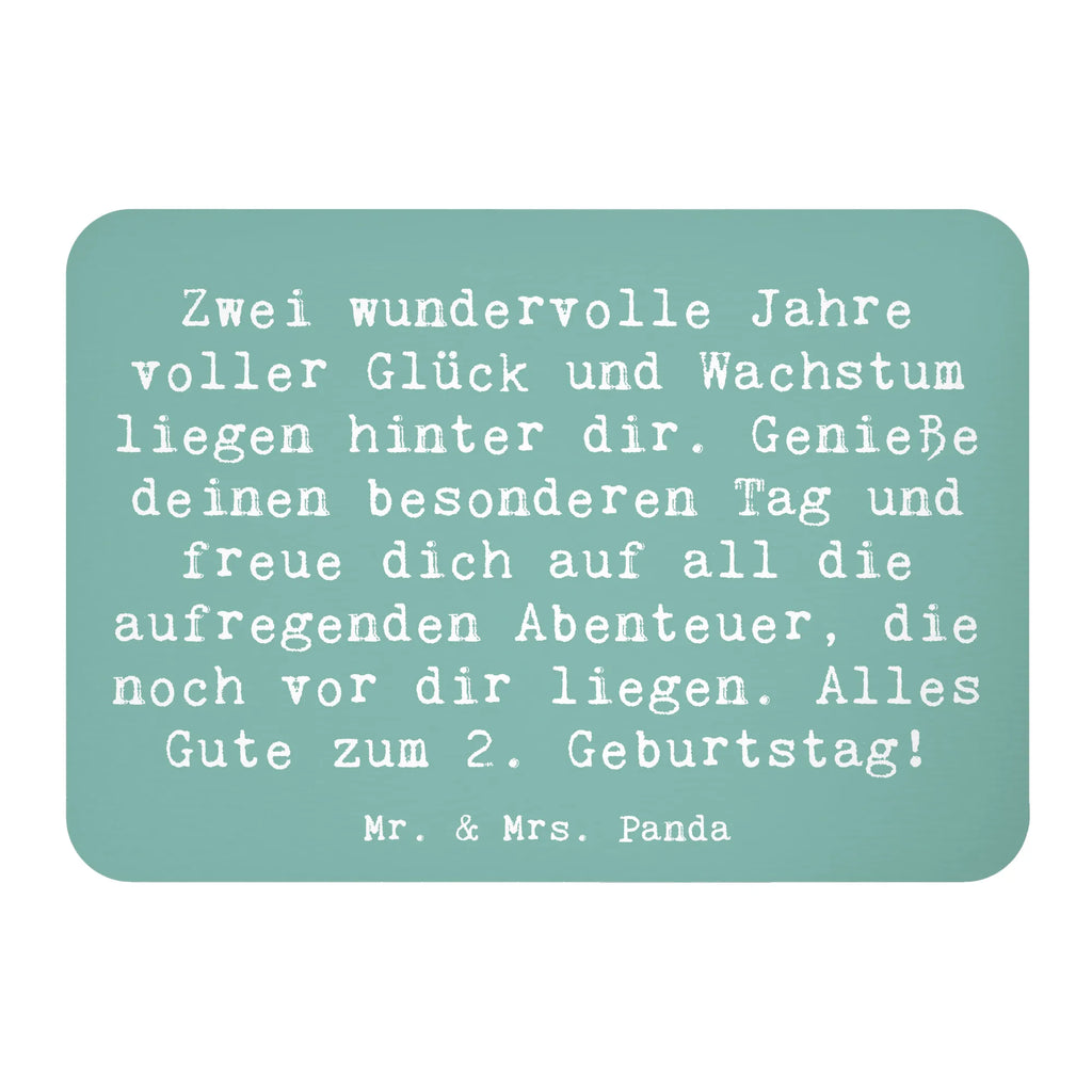 Magnet Spruch 2. Geburtstag Kühlschrankmagnet, Pinnwandmagnet, Souvenir Magnet, Motivmagnete, Dekomagnet, Whiteboard Magnet, Notiz Magnet, Kühlschrank Dekoration, Geburtstag, Geburtstagsgeschenk, Geschenk