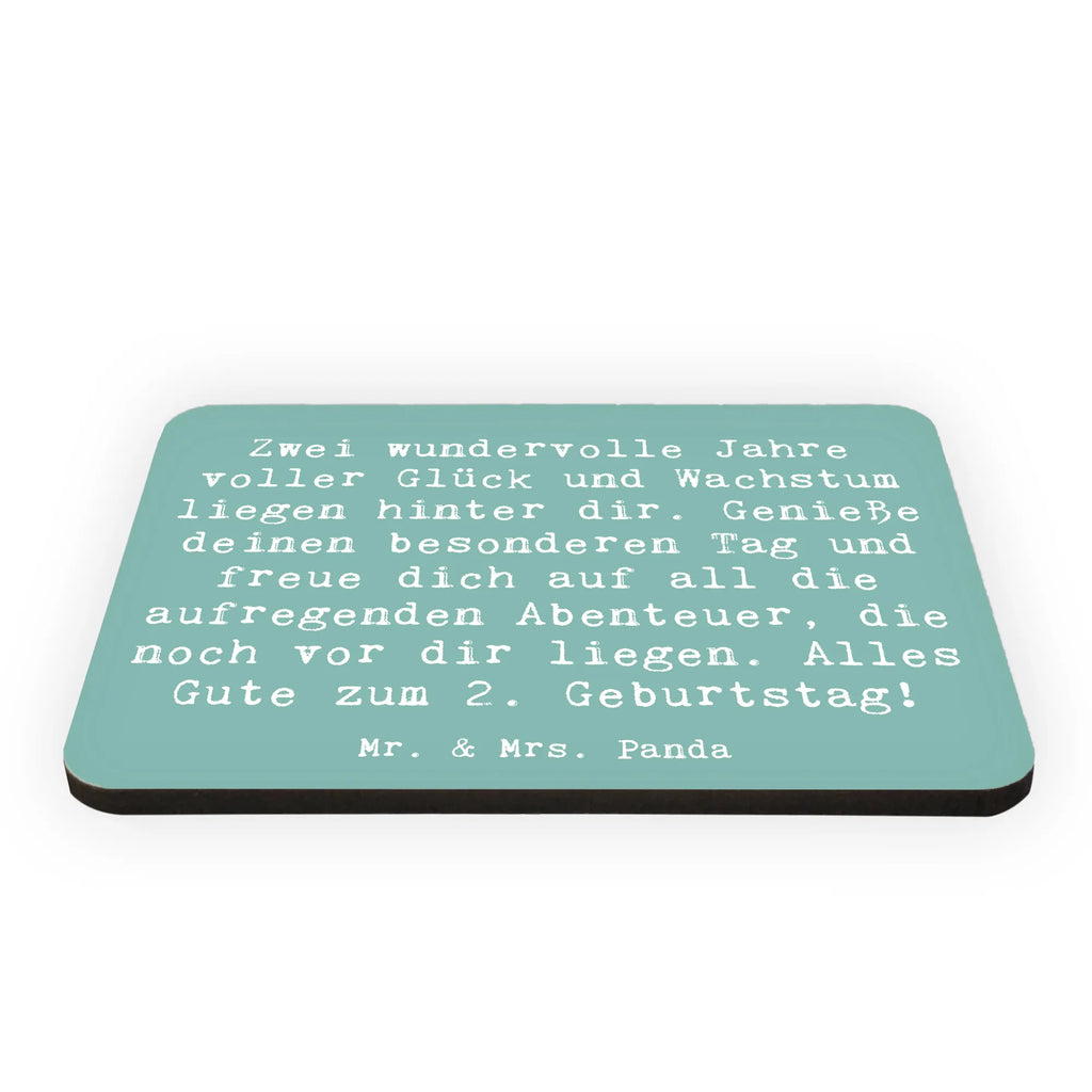 Magnet Spruch 2. Geburtstag Kühlschrankmagnet, Pinnwandmagnet, Souvenir Magnet, Motivmagnete, Dekomagnet, Whiteboard Magnet, Notiz Magnet, Kühlschrank Dekoration, Geburtstag, Geburtstagsgeschenk, Geschenk