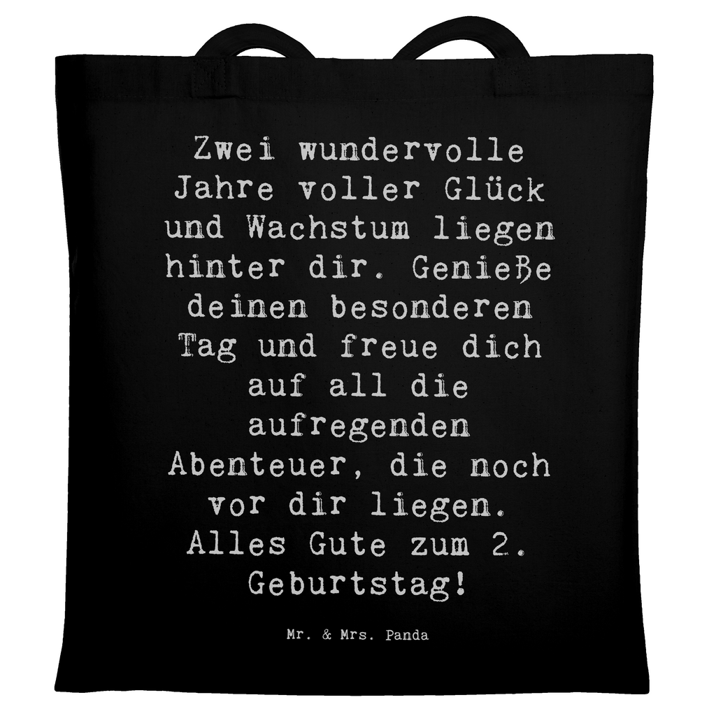 Tragetasche Spruch 2. Geburtstag Beuteltasche, Beutel, Einkaufstasche, Jutebeutel, Stoffbeutel, Tasche, Shopper, Umhängetasche, Strandtasche, Schultertasche, Stofftasche, Tragetasche, Badetasche, Jutetasche, Einkaufstüte, Laptoptasche, Geburtstag, Geburtstagsgeschenk, Geschenk