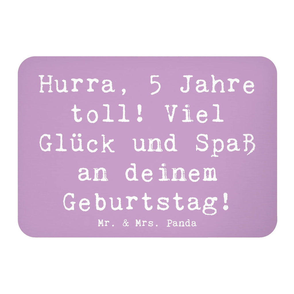 Magnet Spruch 5. Geburtstag Jubel Kühlschrankmagnet, Pinnwandmagnet, Souvenir Magnet, Motivmagnete, Dekomagnet, Whiteboard Magnet, Notiz Magnet, Kühlschrank Dekoration, Geburtstag, Geburtstagsgeschenk, Geschenk