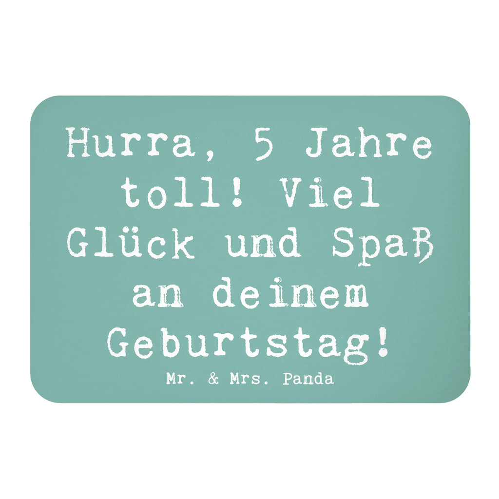 Magnet Spruch 5. Geburtstag Jubel Kühlschrankmagnet, Pinnwandmagnet, Souvenir Magnet, Motivmagnete, Dekomagnet, Whiteboard Magnet, Notiz Magnet, Kühlschrank Dekoration, Geburtstag, Geburtstagsgeschenk, Geschenk