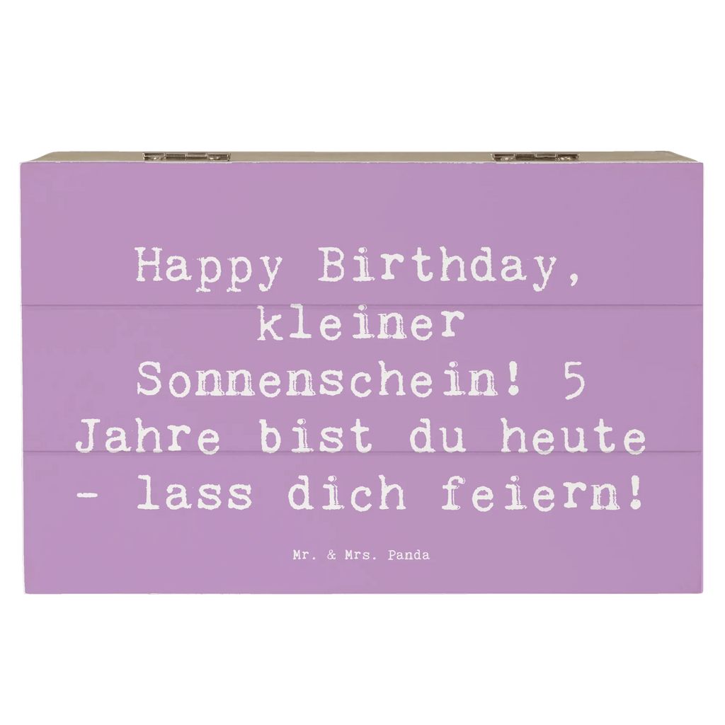 Holzkiste Spruch 5. Geburtstag Sonnenschein Holzkiste, Kiste, Schatzkiste, Truhe, Schatulle, XXL, Erinnerungsbox, Erinnerungskiste, Dekokiste, Aufbewahrungsbox, Geschenkbox, Geschenkdose, Geburtstag, Geburtstagsgeschenk, Geschenk