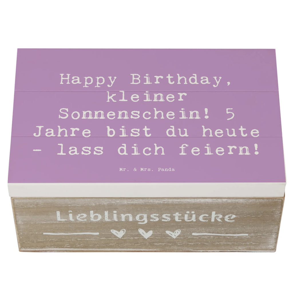 Holzkiste Spruch 5. Geburtstag Sonnenschein Holzkiste, Kiste, Schatzkiste, Truhe, Schatulle, XXL, Erinnerungsbox, Erinnerungskiste, Dekokiste, Aufbewahrungsbox, Geschenkbox, Geschenkdose, Geburtstag, Geburtstagsgeschenk, Geschenk