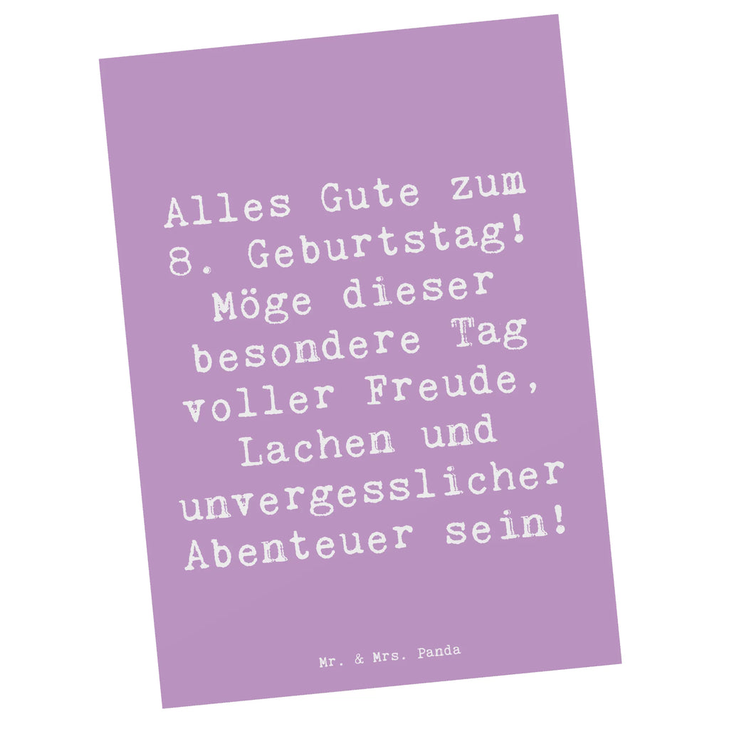 Postkarte Spruch 8. Geburtstag Abenteuer Postkarte, Karte, Geschenkkarte, Grußkarte, Einladung, Ansichtskarte, Geburtstagskarte, Einladungskarte, Dankeskarte, Ansichtskarten, Einladung Geburtstag, Einladungskarten Geburtstag, Geburtstag, Geburtstagsgeschenk, Geschenk