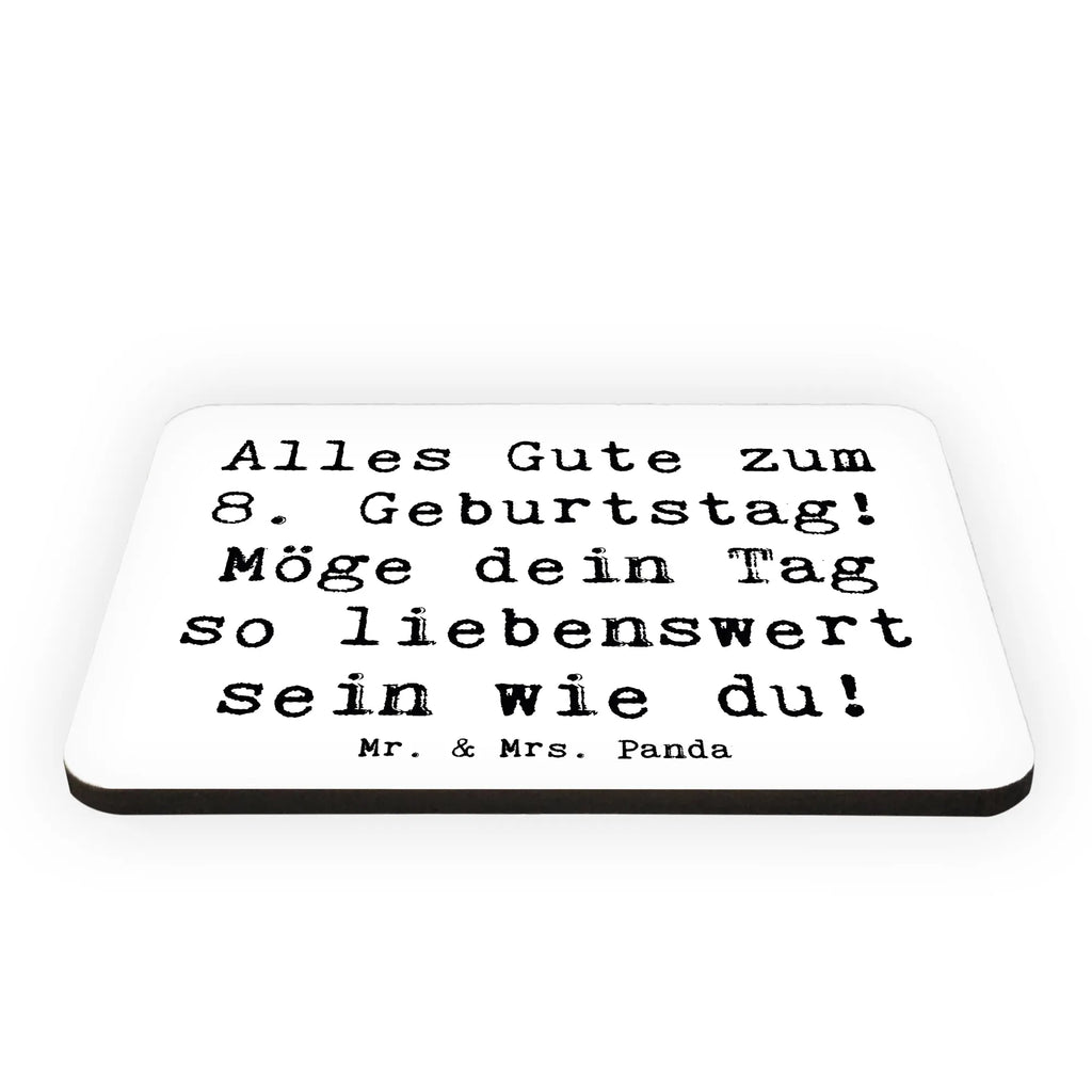 Magnet Spruch 8. Geburtstag Kühlschrankmagnet, Pinnwandmagnet, Souvenir Magnet, Motivmagnete, Dekomagnet, Whiteboard Magnet, Notiz Magnet, Kühlschrank Dekoration, Geburtstag, Geburtstagsgeschenk, Geschenk