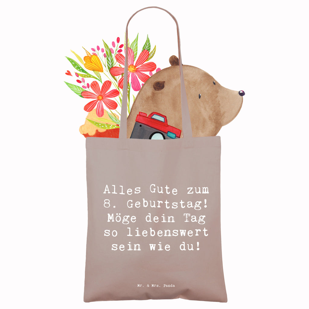 Tragetasche Spruch 8. Geburtstag Beuteltasche, Beutel, Einkaufstasche, Jutebeutel, Stoffbeutel, Tasche, Shopper, Umhängetasche, Strandtasche, Schultertasche, Stofftasche, Tragetasche, Badetasche, Jutetasche, Einkaufstüte, Laptoptasche, Geburtstag, Geburtstagsgeschenk, Geschenk