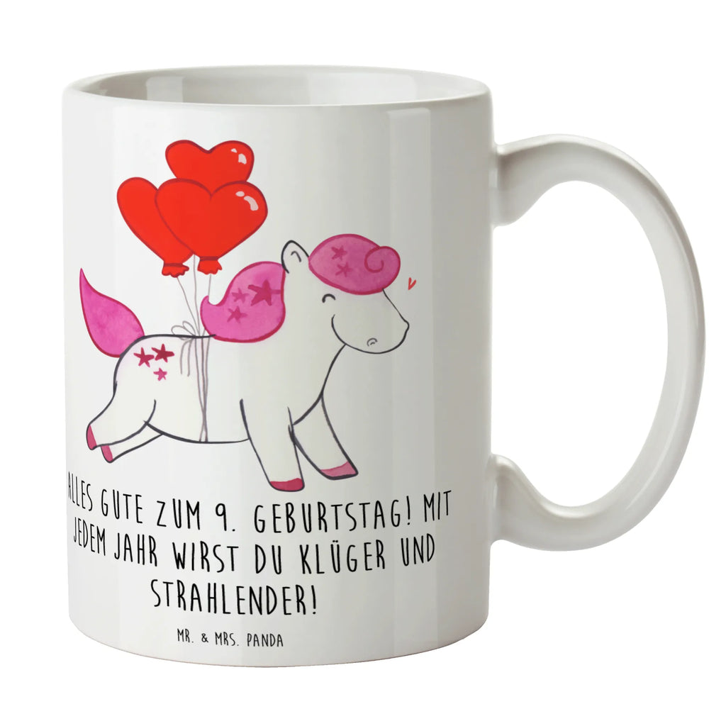 Tasse 9. Geburtstag Wünsche Tasse, Kaffeetasse, Teetasse, Becher, Kaffeebecher, Teebecher, Keramiktasse, Porzellantasse, Büro Tasse, Geschenk Tasse, Tasse Sprüche, Tasse Motive, Kaffeetassen, Tasse bedrucken, Designer Tasse, Cappuccino Tassen, Schöne Teetassen, Geburtstag, Geburtstagsgeschenk, Geschenk