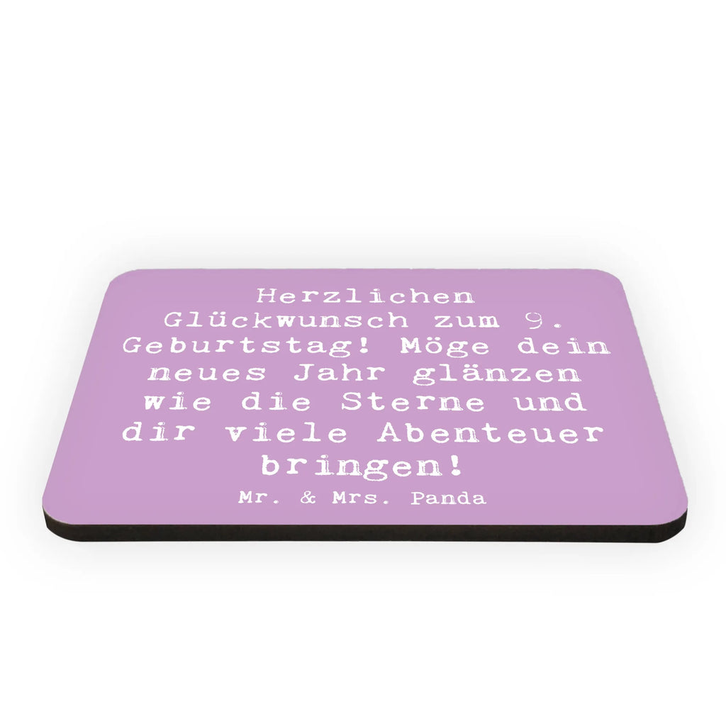 Magnet Spruch 9. Geburtstag Glanz Kühlschrankmagnet, Pinnwandmagnet, Souvenir Magnet, Motivmagnete, Dekomagnet, Whiteboard Magnet, Notiz Magnet, Kühlschrank Dekoration, Geburtstag, Geburtstagsgeschenk, Geschenk