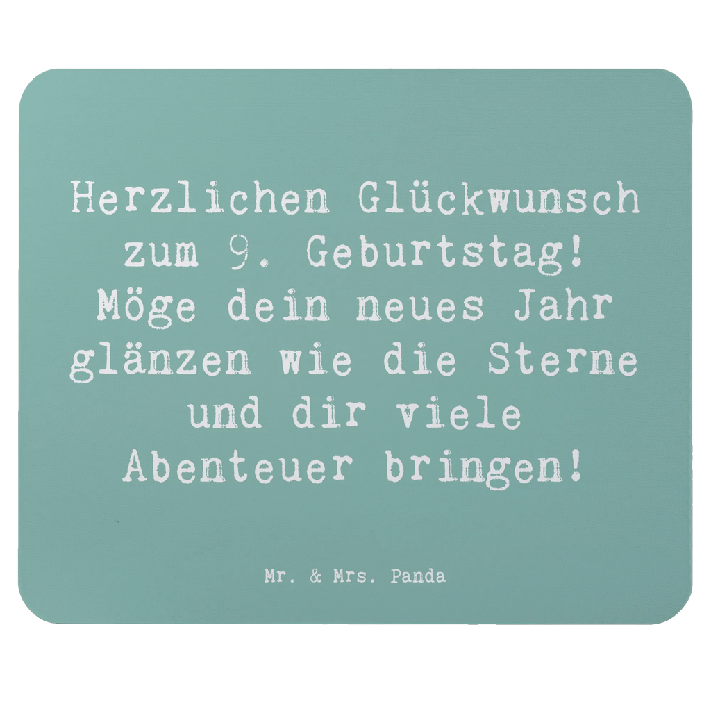 Mauspad Spruch 9. Geburtstag Glanz Mousepad, Computer zubehör, Büroausstattung, PC Zubehör, Arbeitszimmer, Mauspad, Einzigartiges Mauspad, Designer Mauspad, Mausunterlage, Mauspad Büro, Geburtstag, Geburtstagsgeschenk, Geschenk