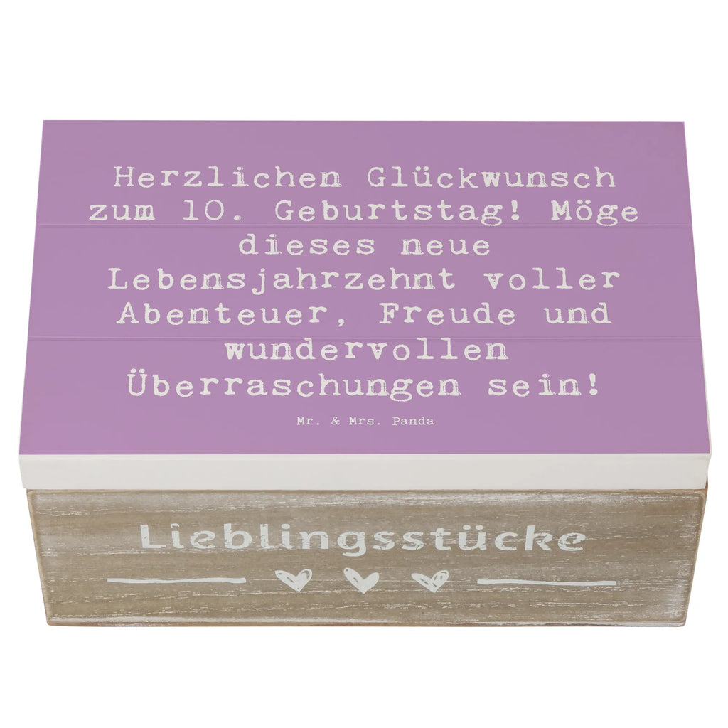 Holzkiste Spruch 10. Geburtstag Holzkiste, Kiste, Schatzkiste, Truhe, Schatulle, XXL, Erinnerungsbox, Erinnerungskiste, Dekokiste, Aufbewahrungsbox, Geschenkbox, Geschenkdose, Geburtstag, Geburtstagsgeschenk, Geschenk