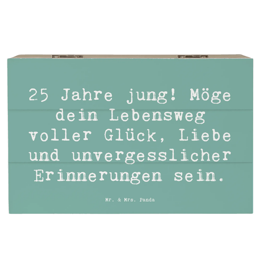 Holzkiste Spruch 25. Geburtstag Glück Holzkiste, Kiste, Schatzkiste, Truhe, Schatulle, XXL, Erinnerungsbox, Erinnerungskiste, Dekokiste, Aufbewahrungsbox, Geschenkbox, Geschenkdose, Geburtstag, Geburtstagsgeschenk, Geschenk