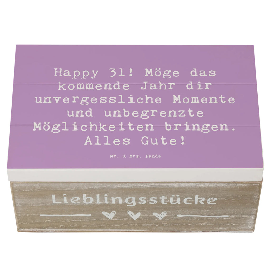 Holzkiste Spruch 31. Geburtstag Holzkiste, Kiste, Schatzkiste, Truhe, Schatulle, XXL, Erinnerungsbox, Erinnerungskiste, Dekokiste, Aufbewahrungsbox, Geschenkbox, Geschenkdose, Geburtstag, Geburtstagsgeschenk, Geschenk