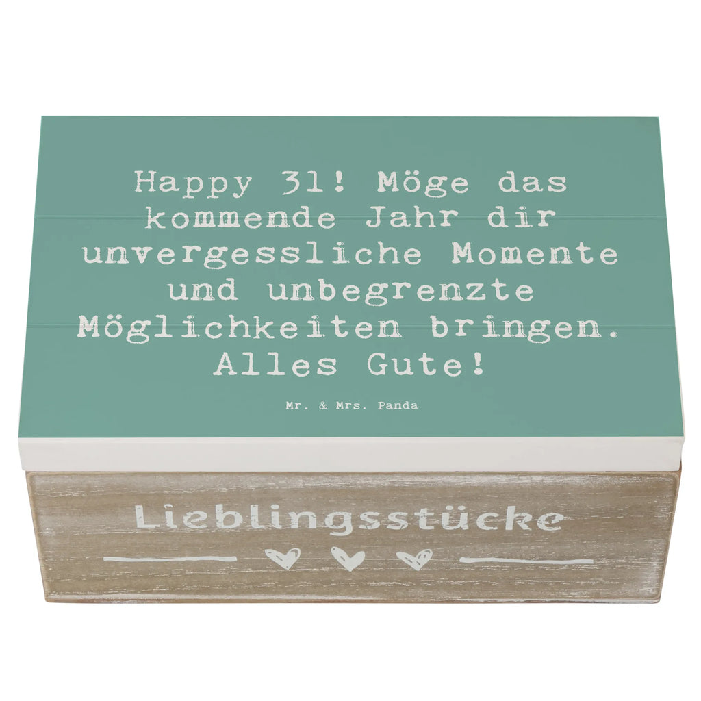 Holzkiste Spruch 31. Geburtstag Holzkiste, Kiste, Schatzkiste, Truhe, Schatulle, XXL, Erinnerungsbox, Erinnerungskiste, Dekokiste, Aufbewahrungsbox, Geschenkbox, Geschenkdose, Geburtstag, Geburtstagsgeschenk, Geschenk