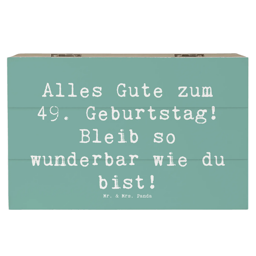 Holzkiste Spruch 49. Geburtstag Freude Holzkiste, Kiste, Schatzkiste, Truhe, Schatulle, XXL, Erinnerungsbox, Erinnerungskiste, Dekokiste, Aufbewahrungsbox, Geschenkbox, Geschenkdose, Geburtstag, Geburtstagsgeschenk, Geschenk