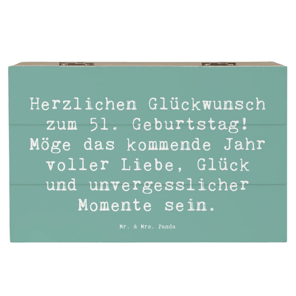 Holzkiste Spruch 51. Geburtstag Holzkiste, Kiste, Schatzkiste, Truhe, Schatulle, XXL, Erinnerungsbox, Erinnerungskiste, Dekokiste, Aufbewahrungsbox, Geschenkbox, Geschenkdose, Geburtstag, Geburtstagsgeschenk, Geschenk