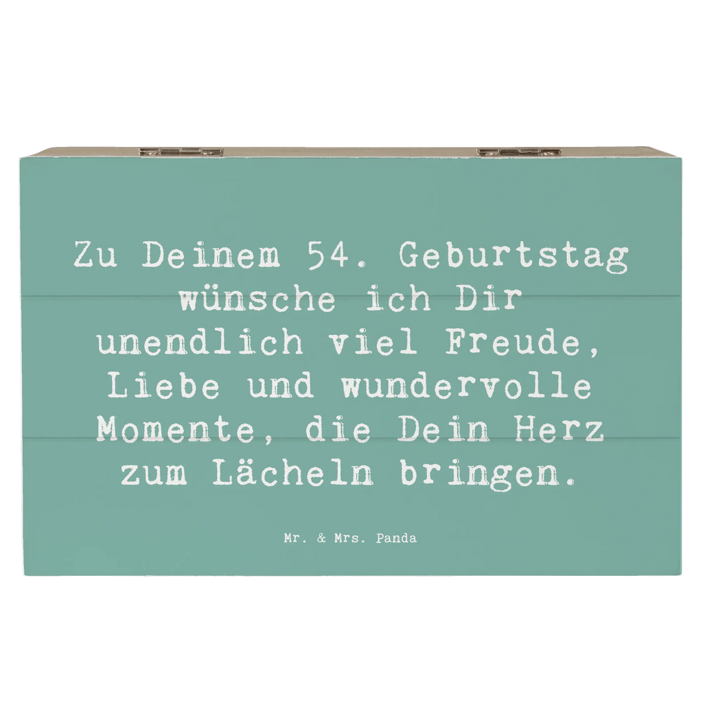 Holzkiste Spruch 54. Geburtstag Freude Holzkiste, Kiste, Schatzkiste, Truhe, Schatulle, XXL, Erinnerungsbox, Erinnerungskiste, Dekokiste, Aufbewahrungsbox, Geschenkbox, Geschenkdose, Geburtstag, Geburtstagsgeschenk, Geschenk