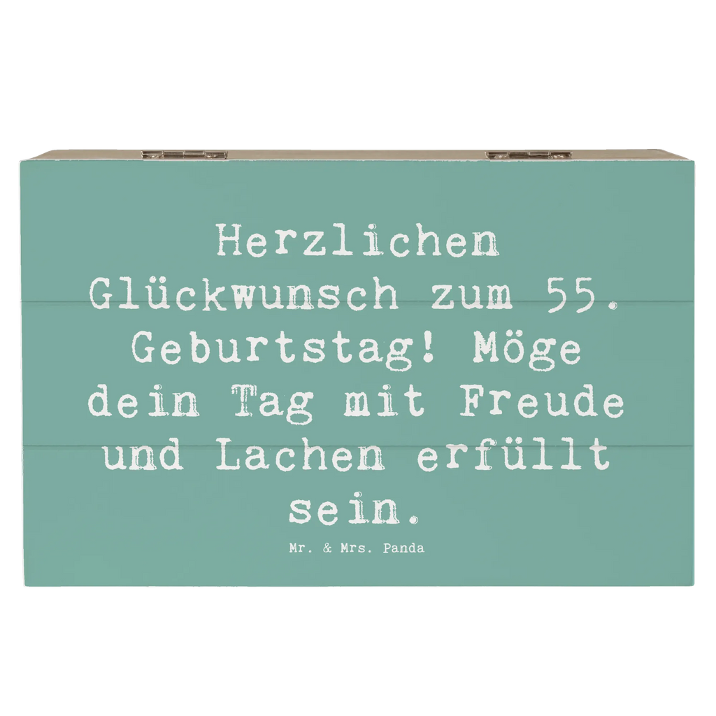 Holzkiste Spruch 55. Geburtstag Glückwunsch Holzkiste, Kiste, Schatzkiste, Truhe, Schatulle, XXL, Erinnerungsbox, Erinnerungskiste, Dekokiste, Aufbewahrungsbox, Geschenkbox, Geschenkdose, Geburtstag, Geburtstagsgeschenk, Geschenk